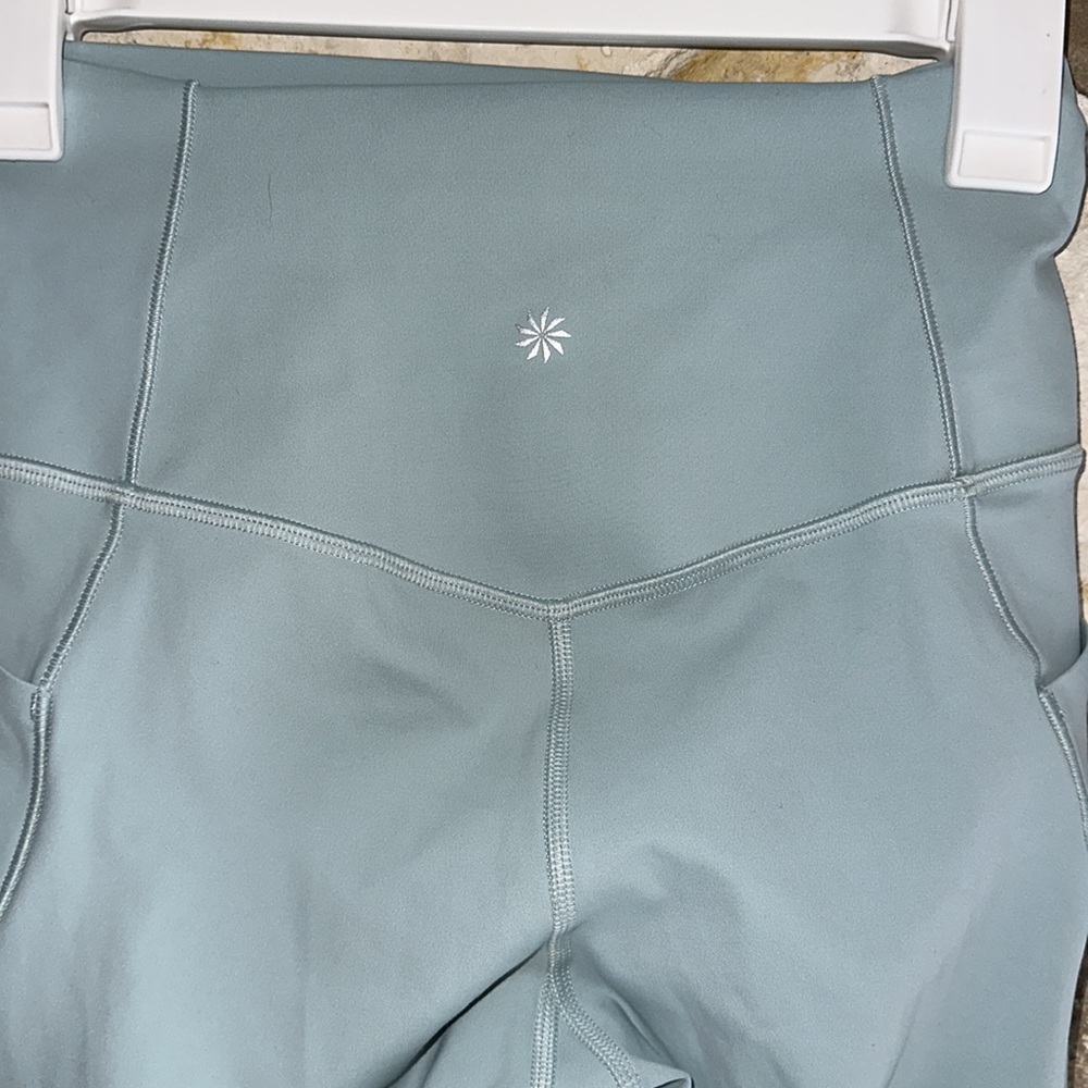 Athleta SALUTATION STASH HIGH RISE MESH 7/8 LEGGING - Picture 6 of 7